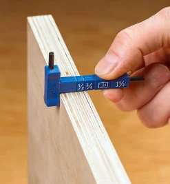 Kreg Easy-Set Step-Drill Bit, Depth Collar & Thickness Gauge