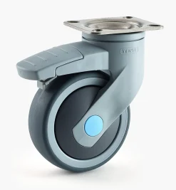 Levina 100mm Stainless-Steel-Plate Caster