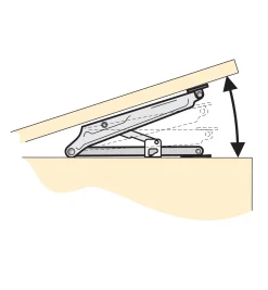 Lift-Up Ratchet Supports