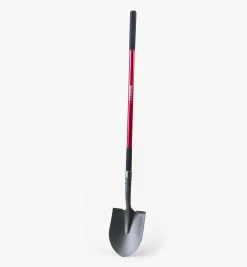 Long-Handled Round-Point Shovel
