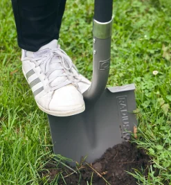 Long-Handled Round-Point Shovel