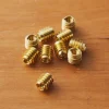 M4-0.7 Brass Knife-Edge Insert Nuts