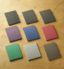 Mirka 3" × 4" × 5mm Grip-Backed Sanding Sponges