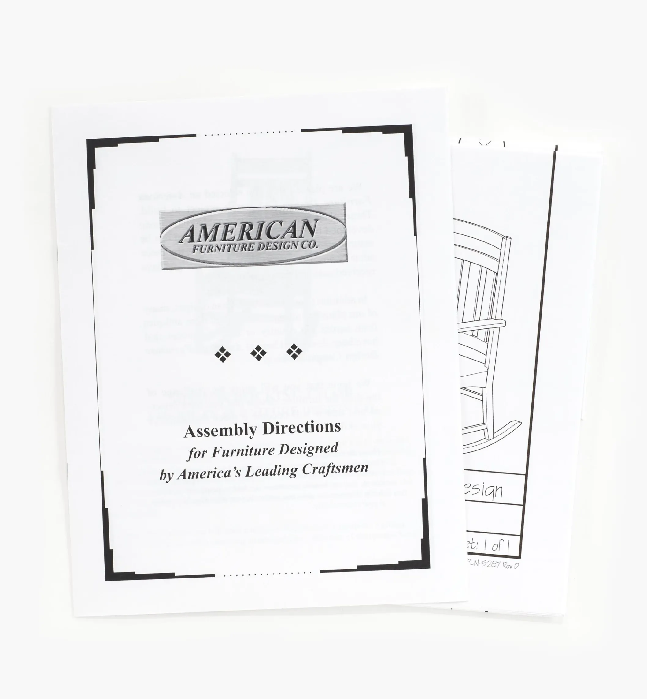 Mission Rocking Chair Plan