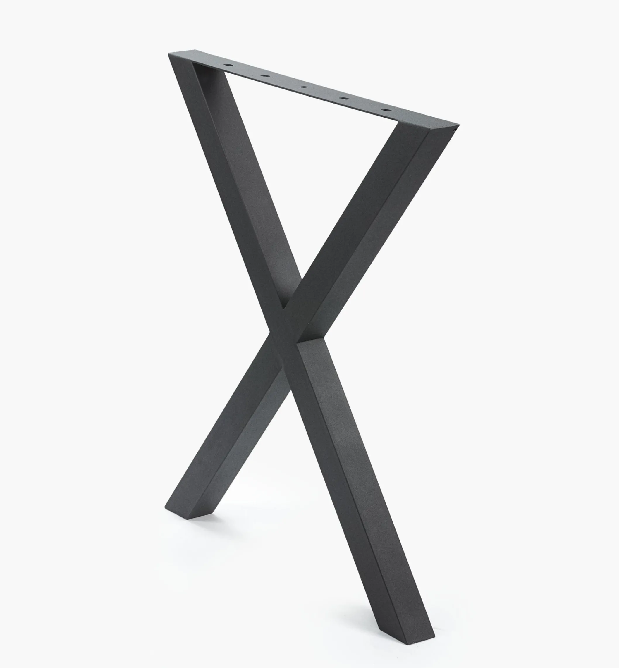 710mm Steel X-Shape Table Leg