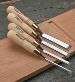 Narex Cranked-Neck Paring Chisels