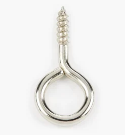 Nickel-Plated Screw Eyes