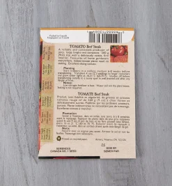 OSC Organic Vegetable Seed Packets