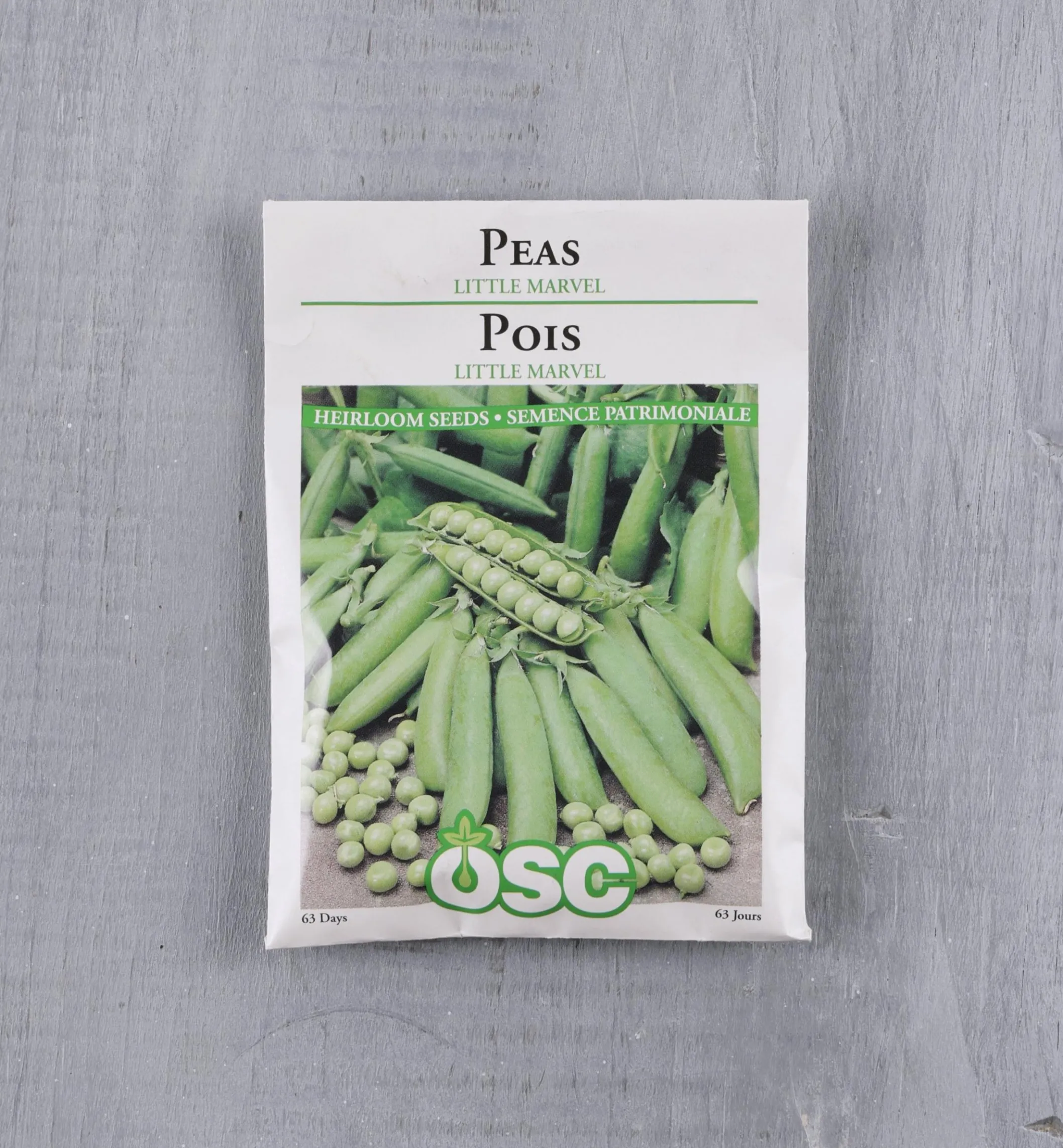 OSC Pea Seed Packets