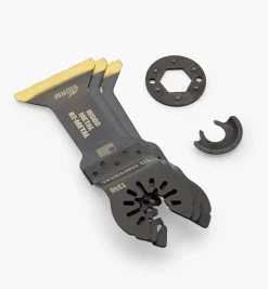 Oscillating Multi-Tool Titanium Nitride Coated Bimetal Cutters By Imperial Blades