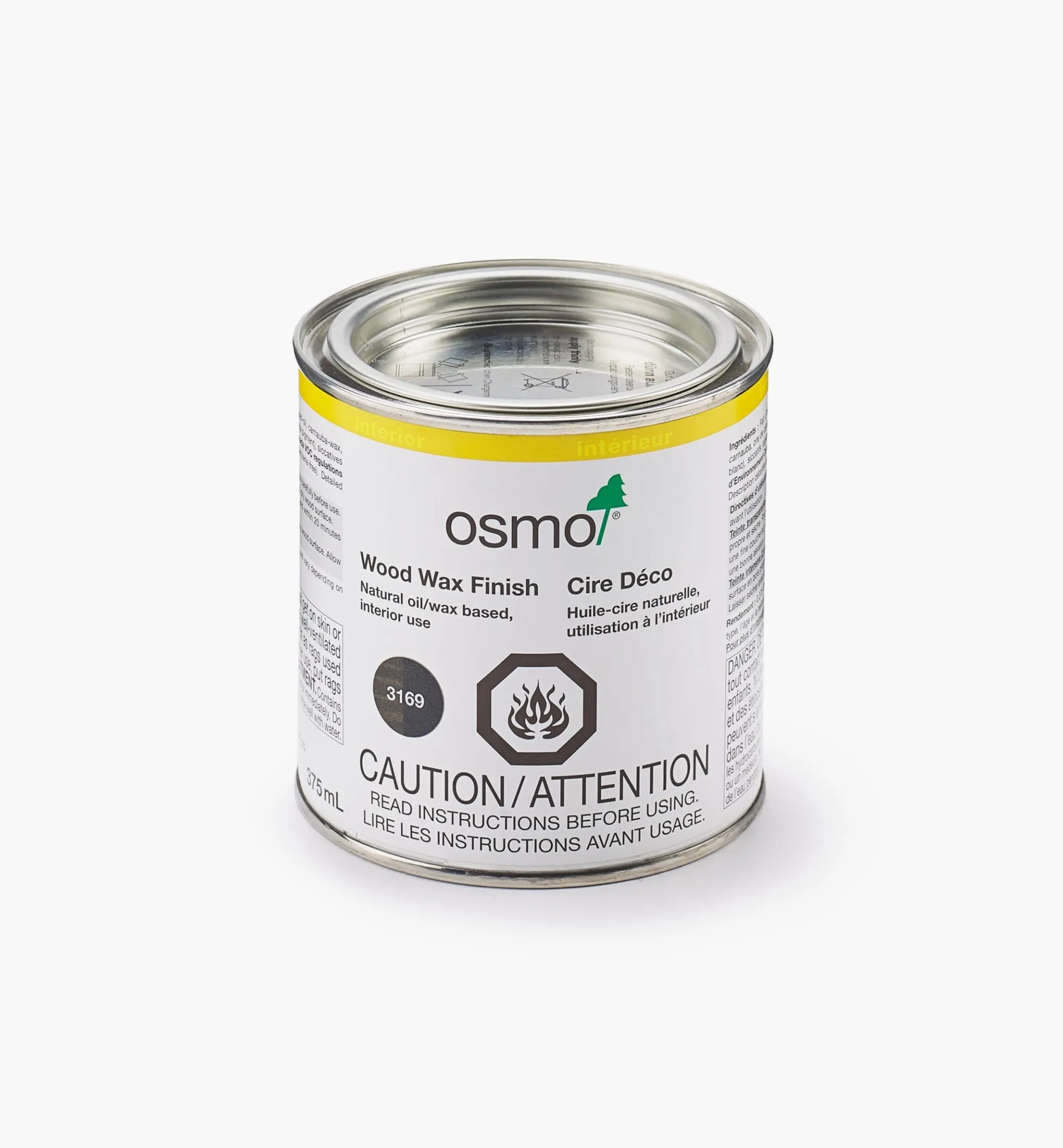 Osmo Black Wood Wax Intensive Finish