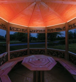 Outdoor/Wet Location Color-Controlled (RGB) LED Tape Light Kit (12V)