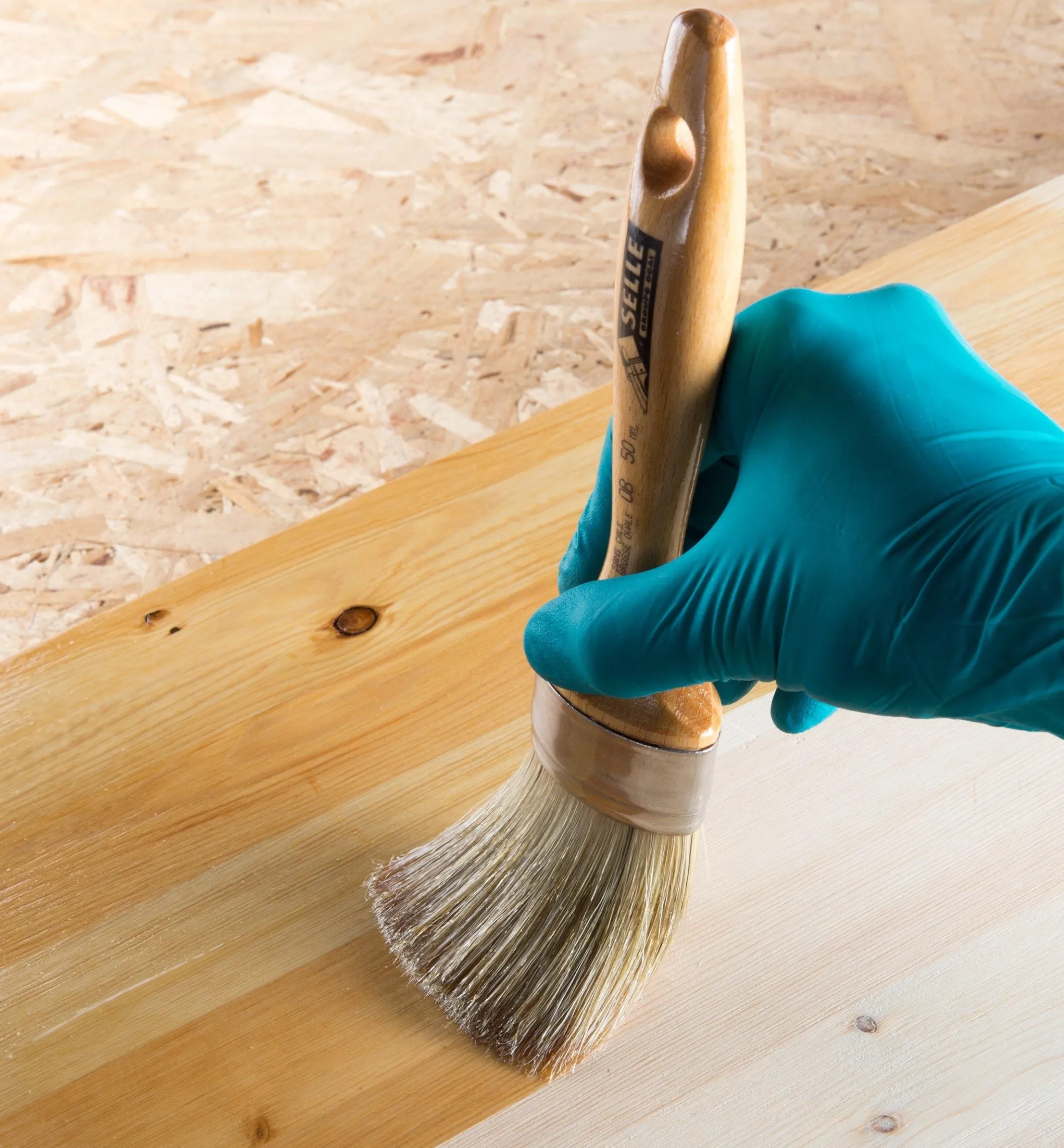 Oval Varnish Brushes