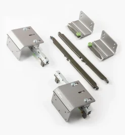 Overlay Bypass Sliding Door Hardware