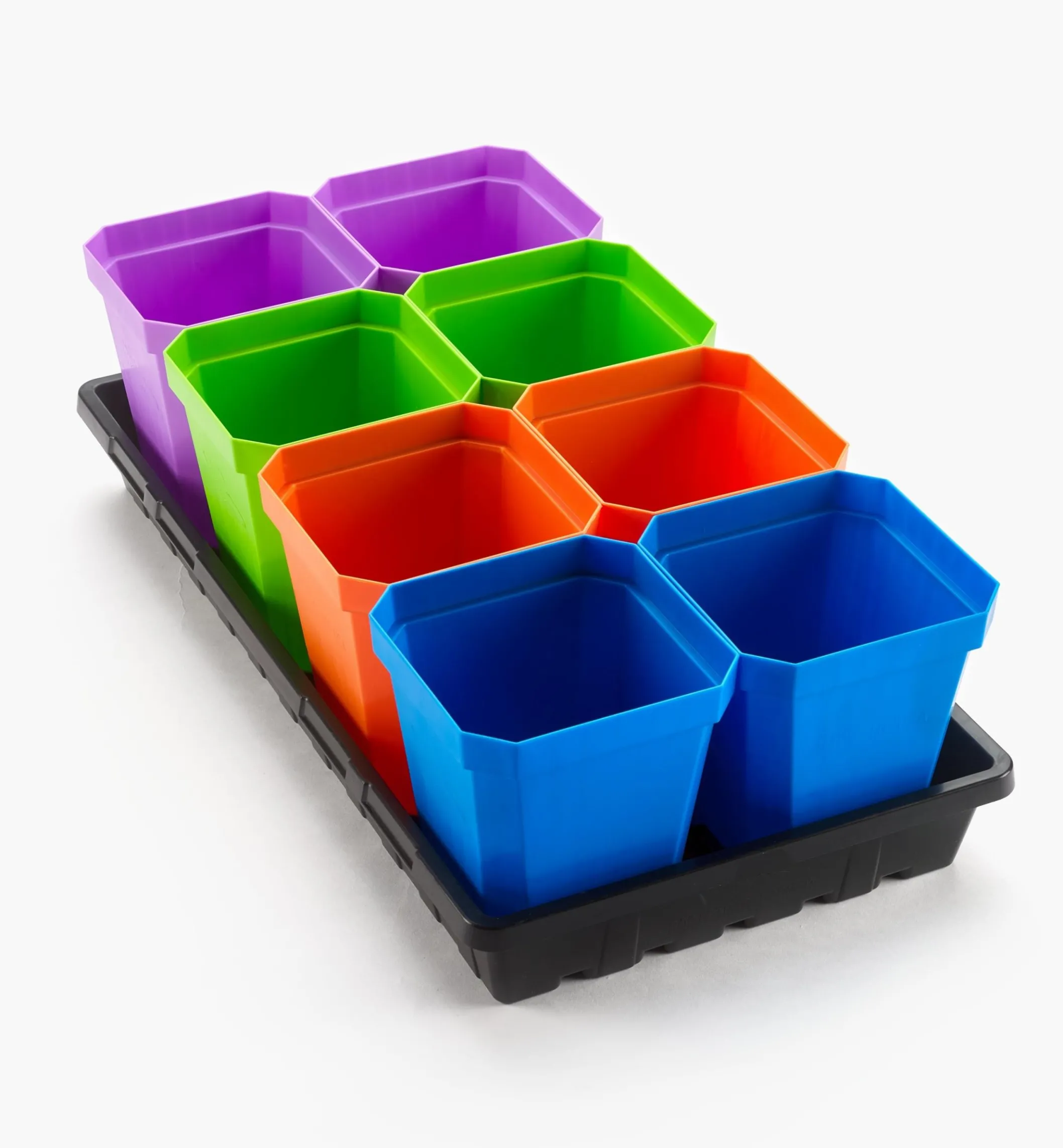 8-Pack Of 5" Pots With Propagation Tray