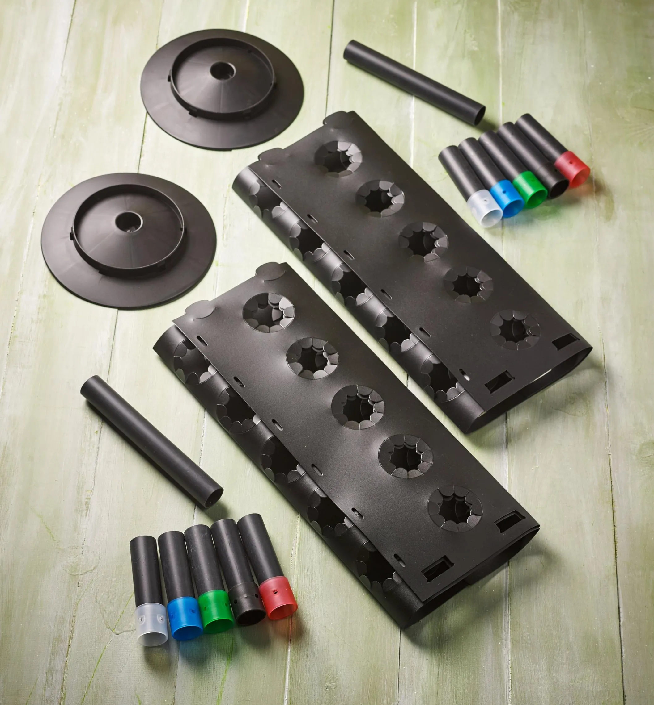 Pair Of Flower Towers