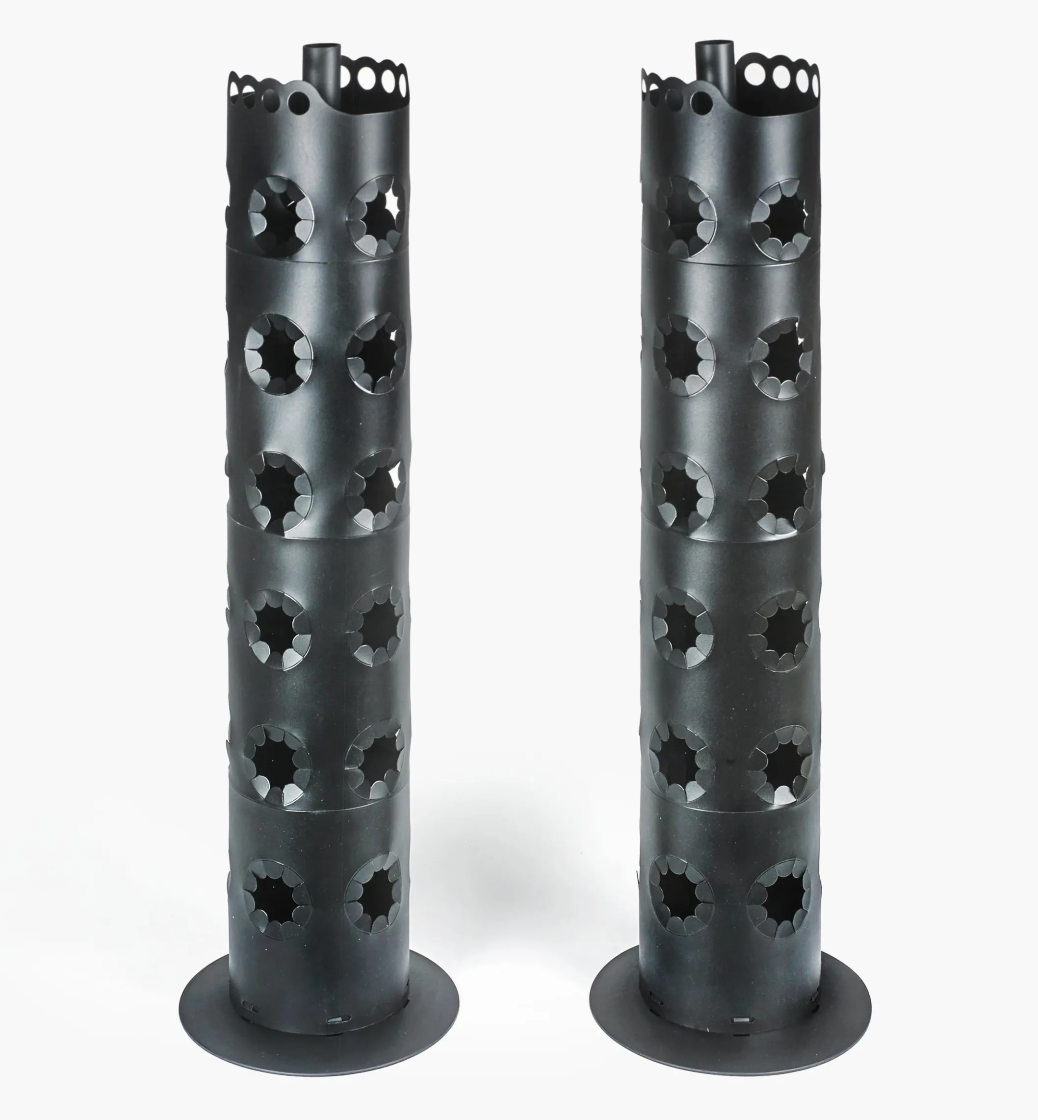 Pair Of Flower Towers