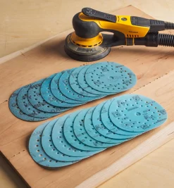 18-Pc. Sample Pack Of Mirka 5" Galaxy Multifit Grip Discs