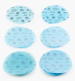 18-Pc. Sample Pack Of Mirka Fine 6" Galaxy Grip Discs