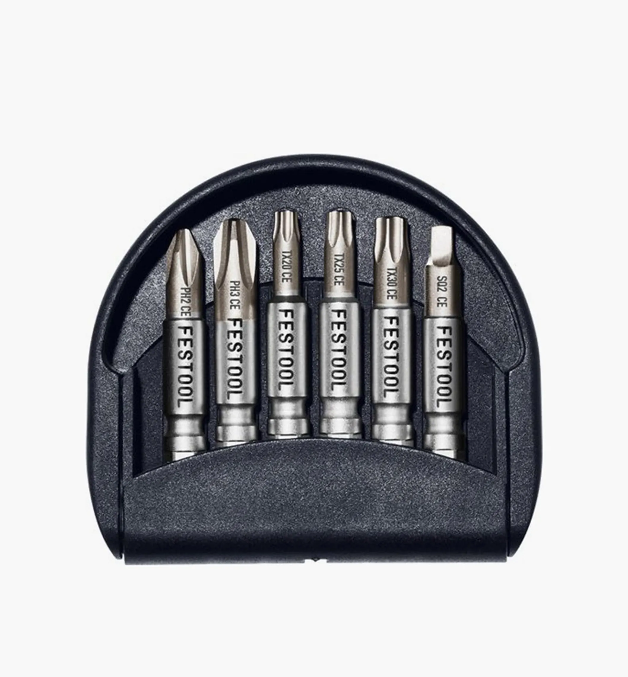 6-Pc. Set Of Festool Centrotec Screwdriver Bits