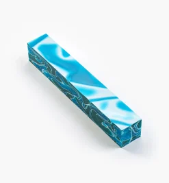 Peacock Mesh Acrylic Acetate Pen Blank