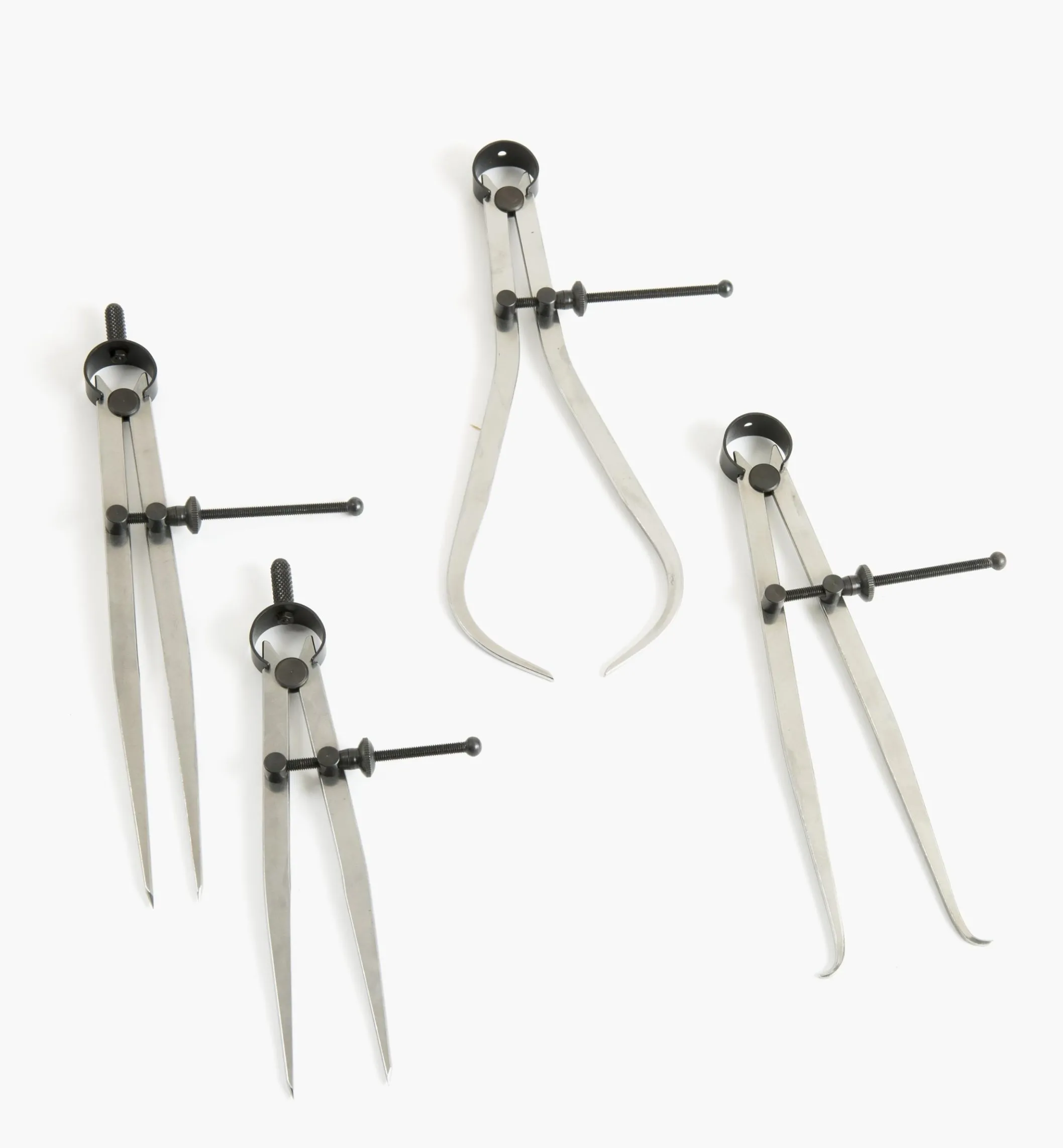 4-Piece Dividers & Calipers Set