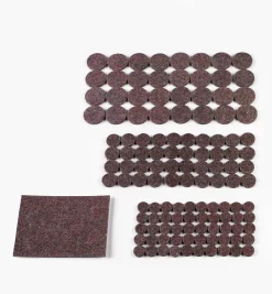 123-Piece Set Of Wool-Blend Furniture Pads