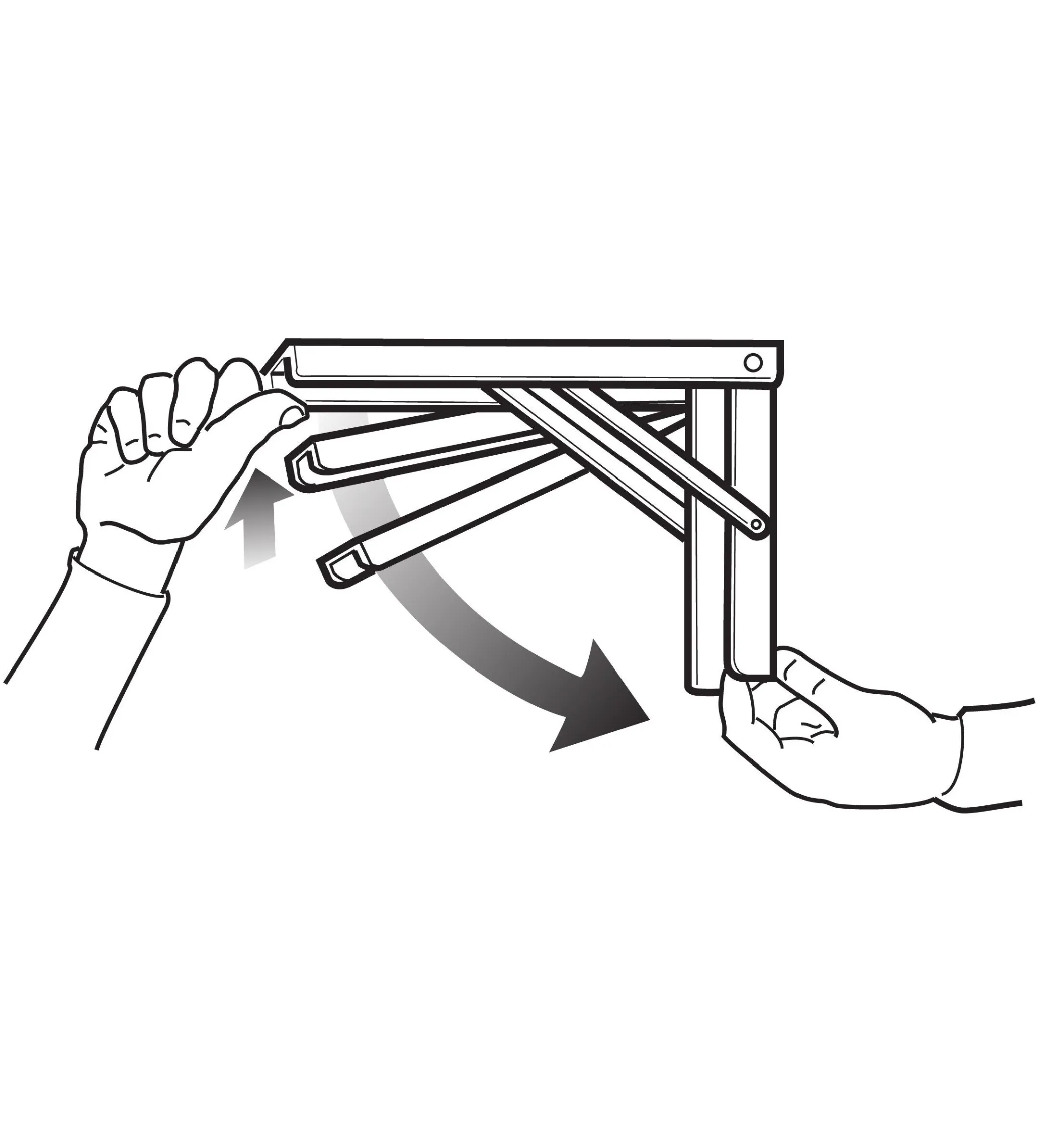 4-Position Folding Brackets