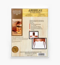 Queen Anne Dressing Table Plan