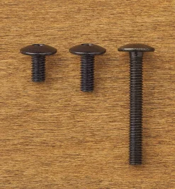 Rampa M6 Black Mushroom-Head Bolts