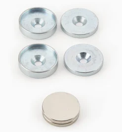 Rare-Earth Magnet, Cup & Washer Sets