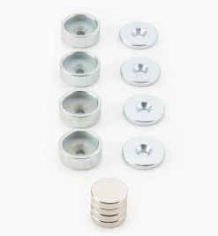 Rare-Earth Magnet, Cup & Washer Sets