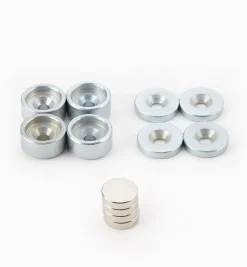 Rare-Earth Magnet, Cup & Washer Sets