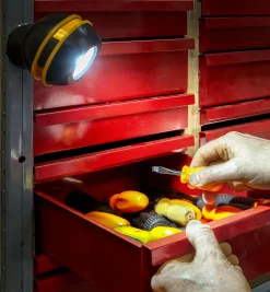 Rechargeable Heavy-Duty Magnetic LED Orb Light