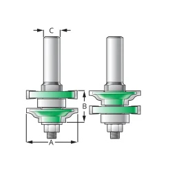 Reversible Ogee Frame Bits