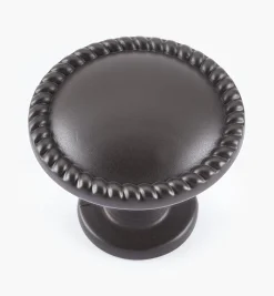 Rope-Edge Round Knob