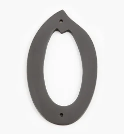 Script Cast Brass House Numbers