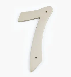 Script Cast Brass House Numbers
