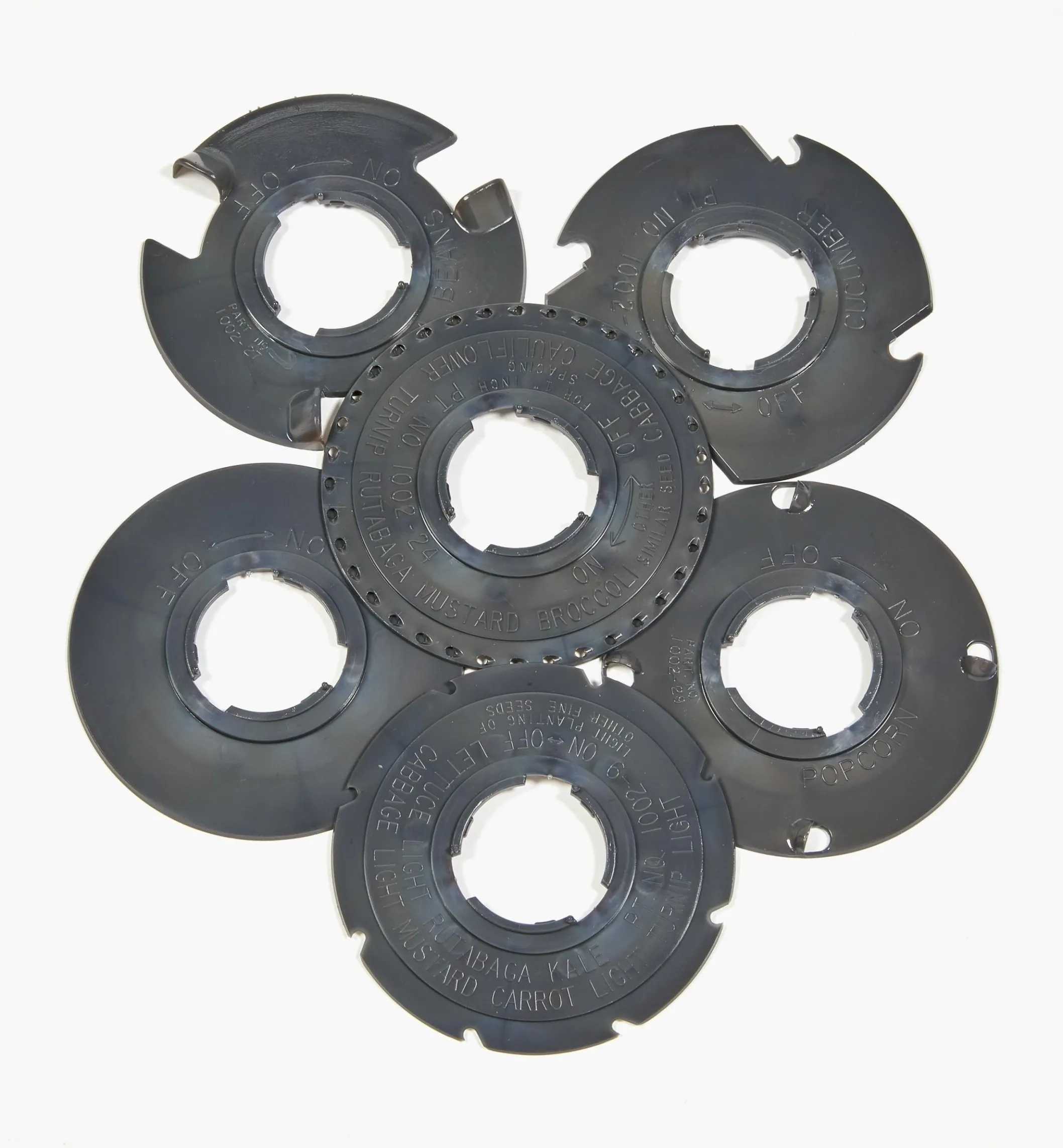 Seed Plates For Precision Garden Seeder