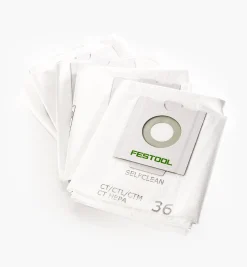 Selfclean Filter Bags For Festool CT Dust Extractors