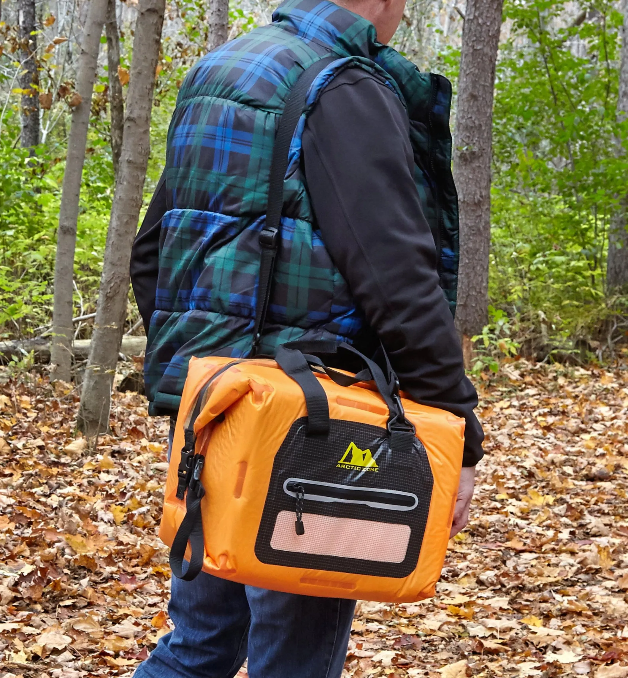 Self-Inflating Cooler