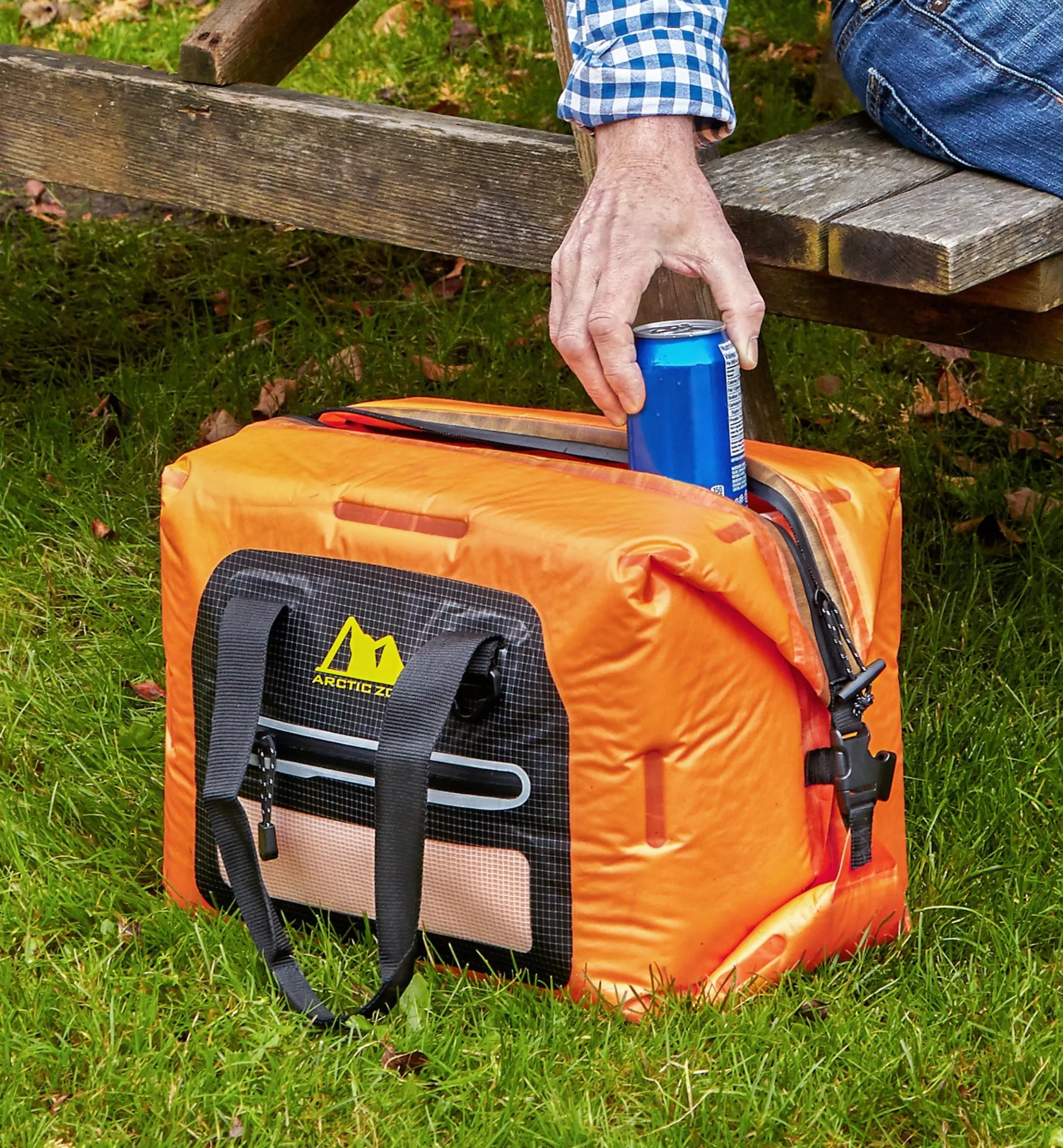 Self-Inflating Cooler