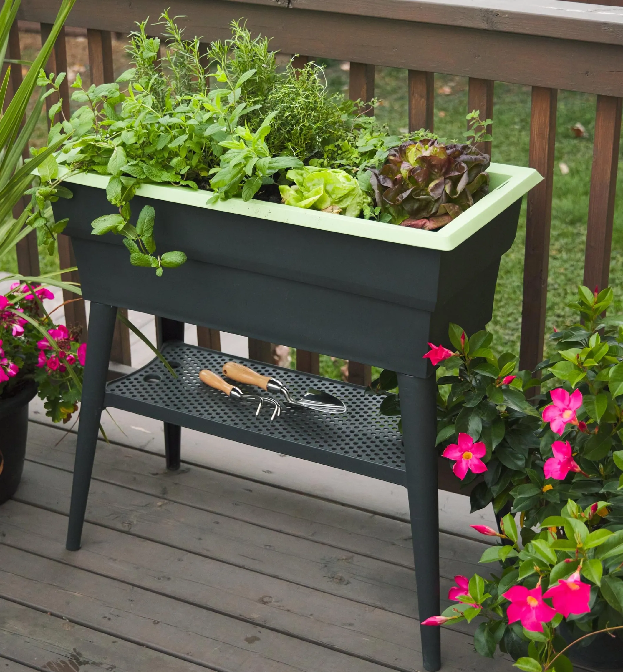 Self-Watering Raised Planter