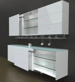 Servetto Galley Door Mechanisms