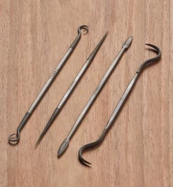 Set Of 4 Detail Rifflers