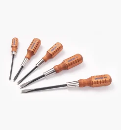Set Of 5 Grace USA Gunsmith-Style Slot Screwdrivers