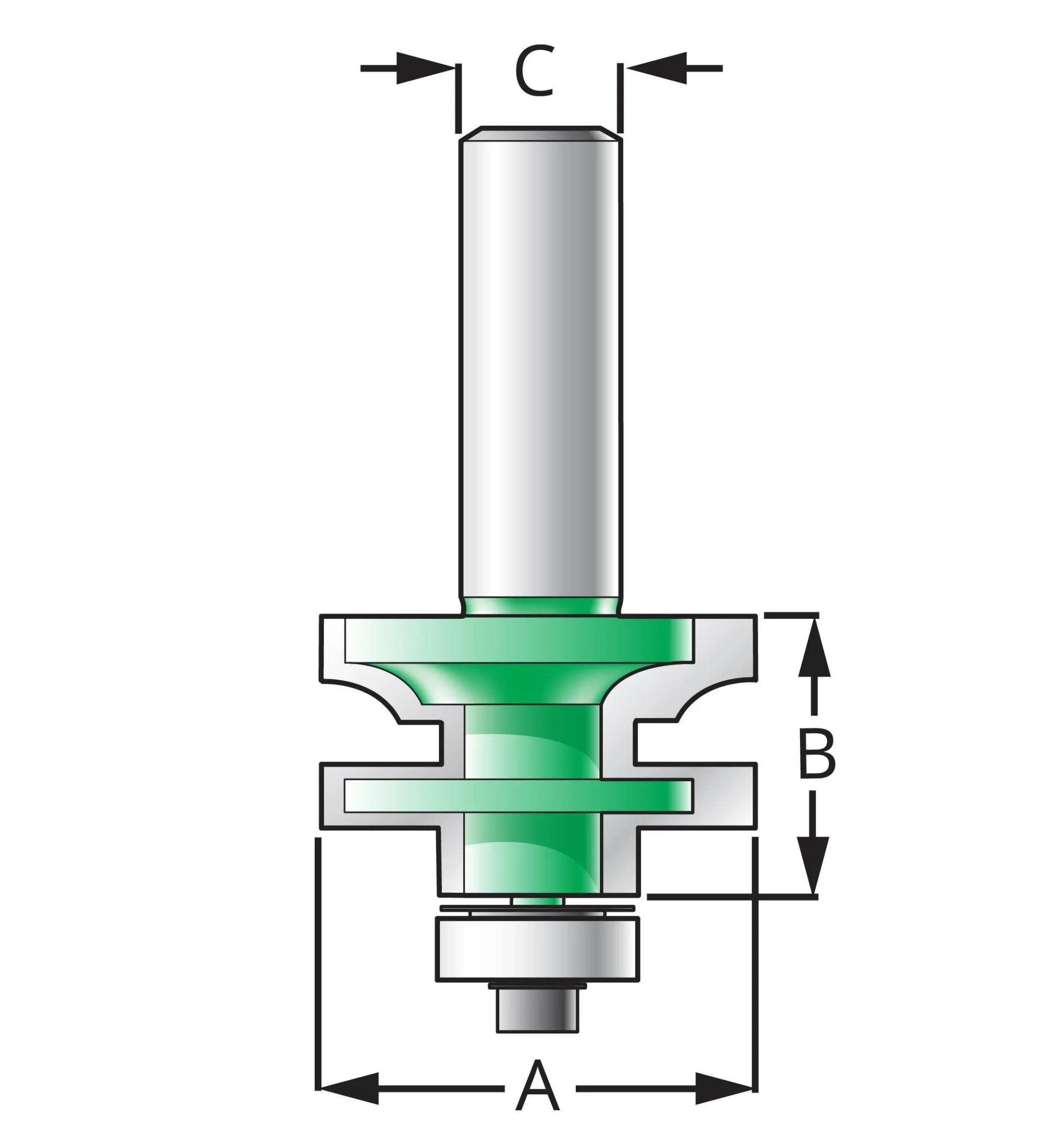 Small Bead Rail And Stile Set