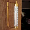 Solid Brass Thermometer