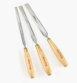Sorby Boxwood-Handled Paring Chisels