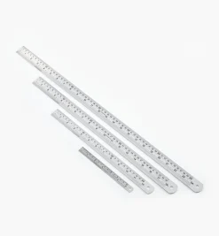 Stainless-Steel Cabinetmaker's Rules